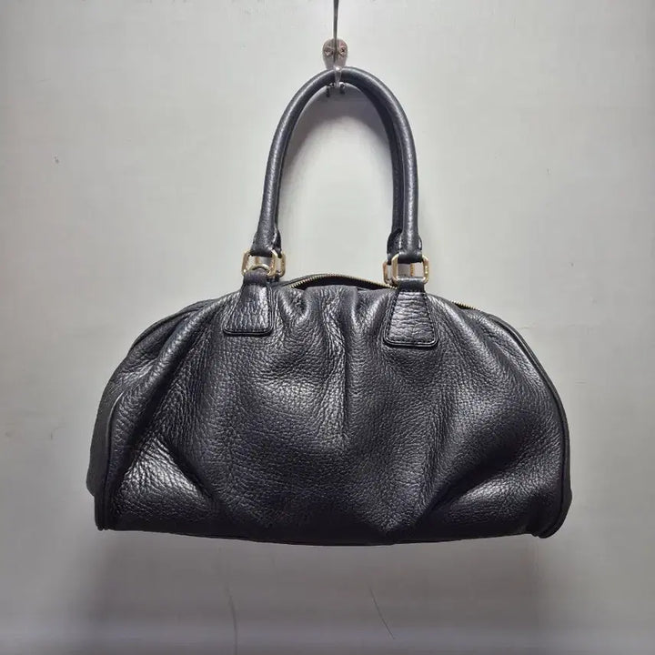 [BUNJANG] MCM Black Leather Tote Shoulder Bag / MCM 블랙 레더 토트백 숄더백