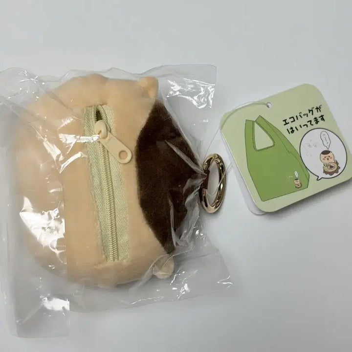 [BUNJANG] Chiikawa Eco Bag Face Mascot Kurimanju / 치이카와 에코백 얼굴 마스코트 쿠리만쥬