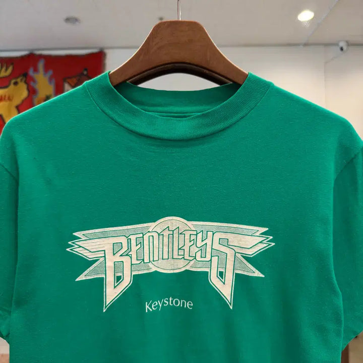 [BUNJANG] 80s Hanes Bentleys Single Stitch T-Shirt / 80s Hanes 헤인즈 BENTLEYS 반팔 티셔츠 (made USA)