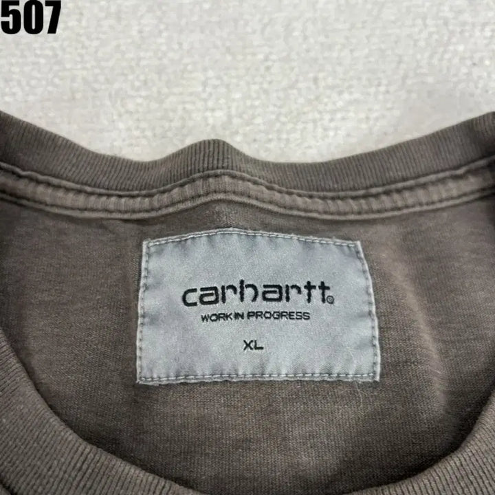 [BUNJANG] Carhartt Pocket T-Shirt Charcoal XL / 칼하트 포켓 반팔 티셔츠 차콜 XL