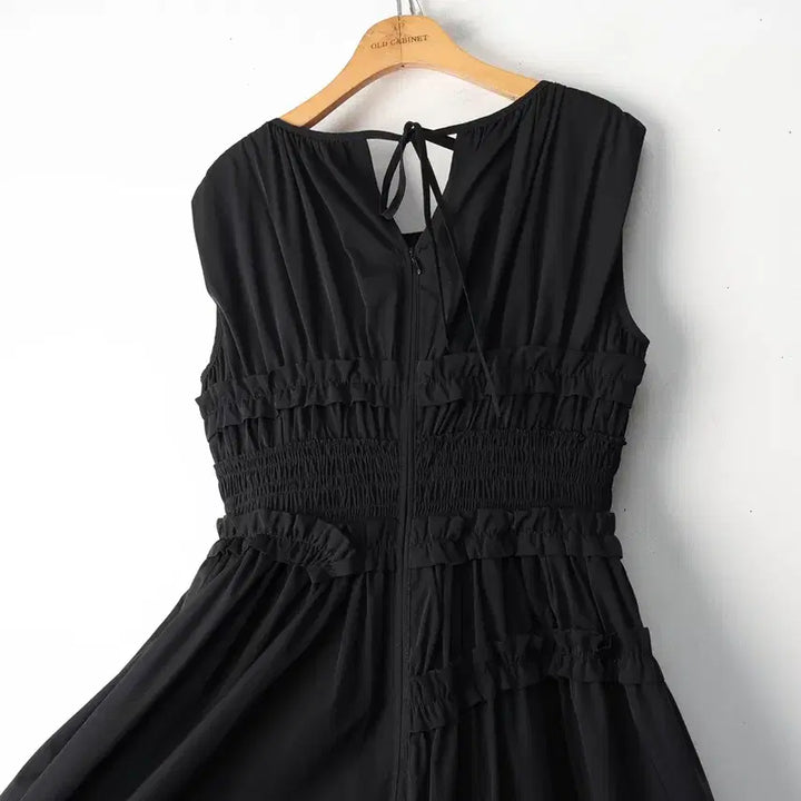 [BUNJANG] It Misha Long Dress Black Size 44 / 44/잇미샤 롱 원피스