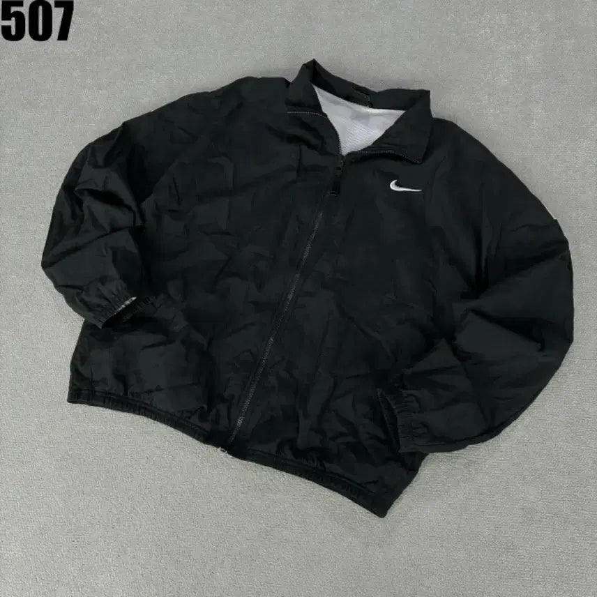 [BUNJANG] Nike Black Windbreaker Jacket L / 나이키 블랙 바람막이 자켓 L