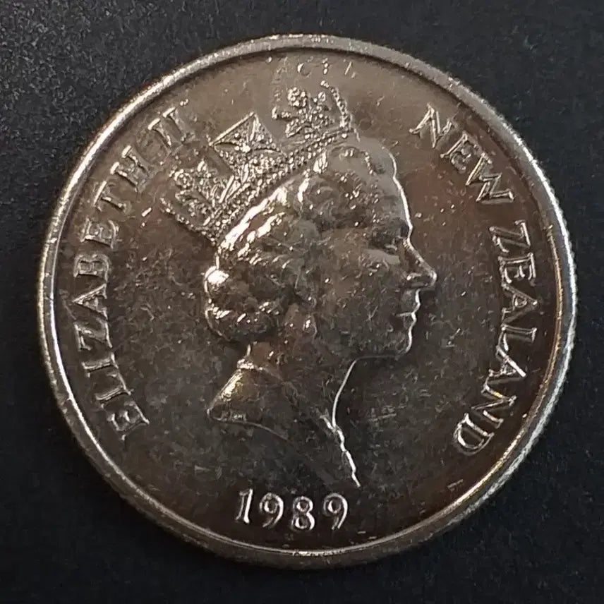 [BUNJANG] 1989 New Zealand 5 Cent Coin / 1989년 뉴질랜드 5센트 동전 w880