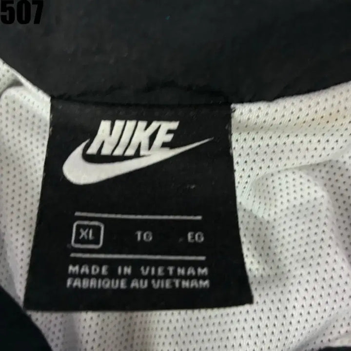 [BUNJANG] Nike Windrunner Anorak Hoodie Jacket Black/Ivory XL / 나이키 바람막이 윈드러너 아노락 블랙/아이보리 후드 XL