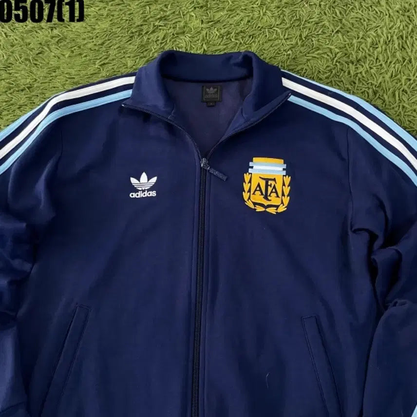[BUNJANG] Adidas Argentina Track Jacket Navy / 아디다스 아르헨티나 트랙 자켓 네이비