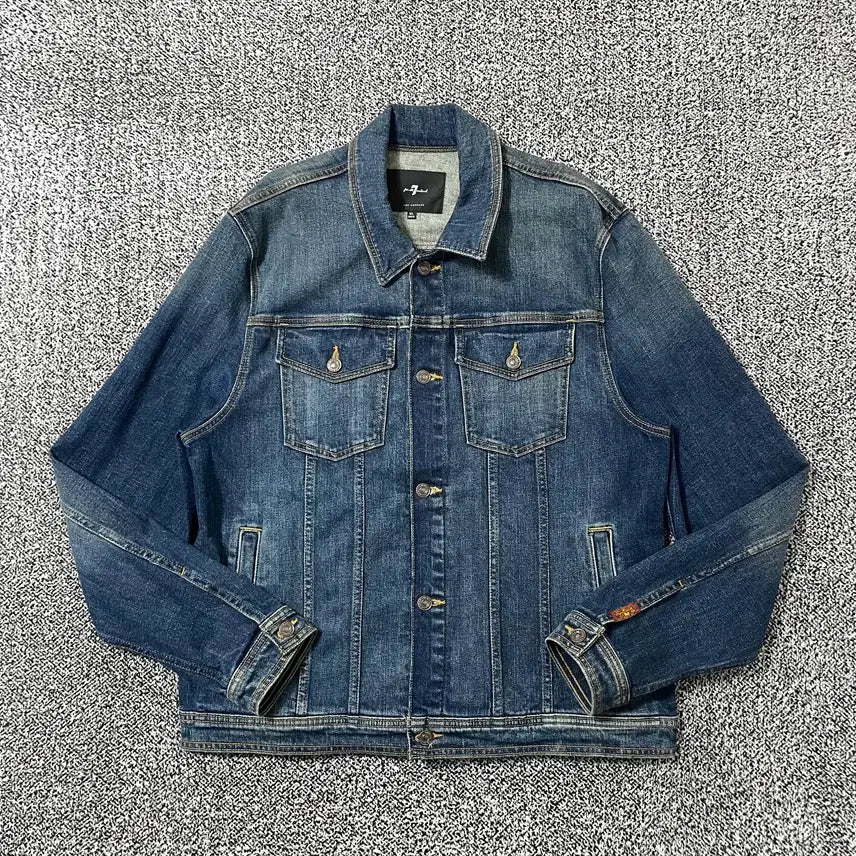 [BUNJANG] 7 For All Mankind Vintage Denim Trucker Jacket / 빈티지9. 7 For All Mankind 데님 트러커 자켓 청자켓