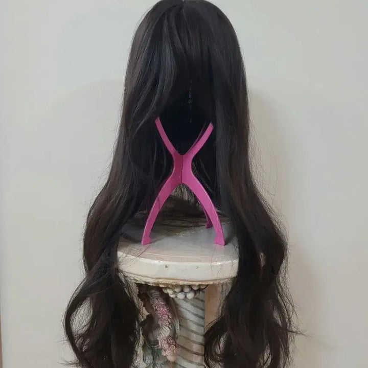 [BUNJANG] Jirai Kei Lolita Natural Dark Brown Wave Wig / 지뢰계 로리타 내추럴 다크브라운 웨이브 가발 <택포>