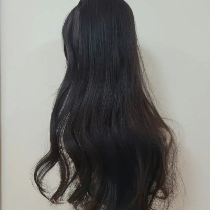 [BUNJANG] Jirai Kei Lolita Natural Dark Brown Wave Wig / 지뢰계 로리타 내추럴 다크브라운 웨이브 가발 <택포>
