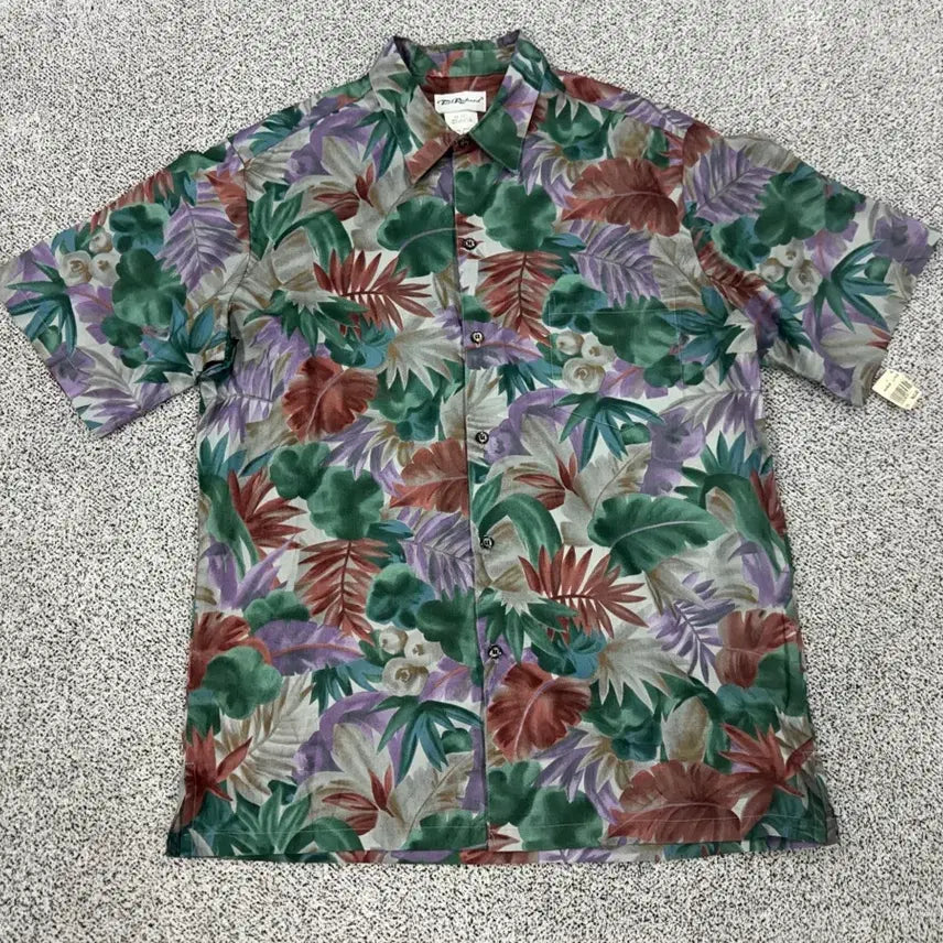 [BUNJANG] Tori Richard 90s Floral Shirt / [데드스탁] Tori Richard 90s USA 플라워셔츠