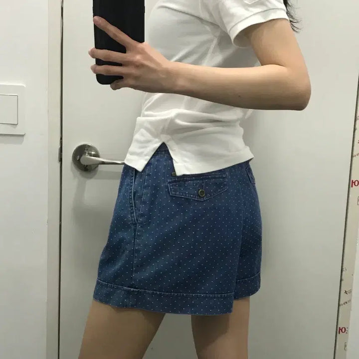 [BUNJANG] Burberry Balloon Fit Polka Dot Shorts / 버버리 벌룬핏 땡땡이 도트 반바지 숏팬츠