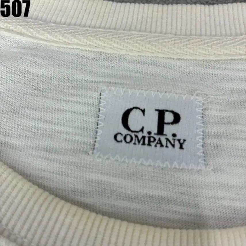 [BUNJANG] CP Company White Long Sleeve T-Shirt XL / CP컴퍼니 화이트 긴팔 티셔츠 XL