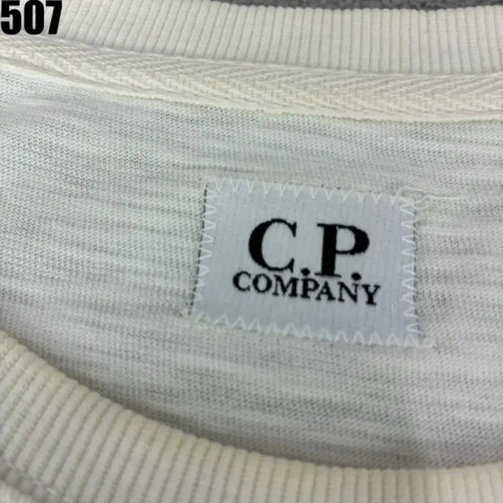 [BUNJANG] CP Company White Long Sleeve T-Shirt XL / CP컴퍼니 화이트 긴팔 티셔츠 XL