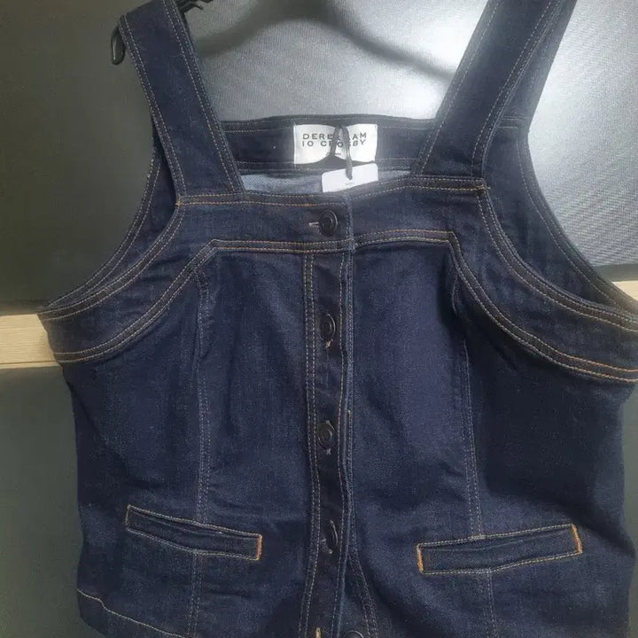 [BUNJANG] Derek Lam Denim Button-Up Top / 데렉 램 데님 버튼업 탑 105
