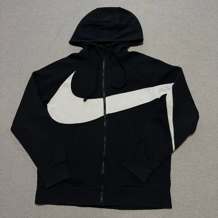 [BUNJANG] Nike Big Swoosh Hooded Zip-Up Jacket / 나이키 빅스우시 후드집업