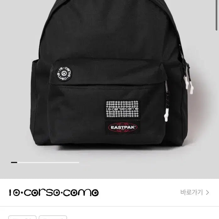 [BUNJANG] Eastpak x 10 Corso Como Collaboration Backpack Black (New) / 이스트팩 10꼬르소꼬모 백팩 블랙(새상품)
