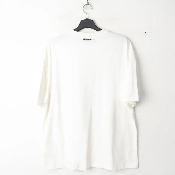 [BUNJANG] Maison Mineto Doodle Heart Short Sleeve T-Shirt White / 100/새상품 메종미네드 두들 하트 반팔 티셔츠