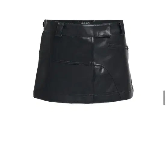 [BUNJANG] Odeur Camila Leather Mini Skirt / 오도어 카밀라 레더 미니스커트