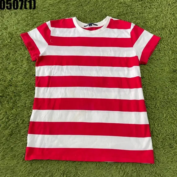 [BUNJANG] Polo Ralph Lauren Striped Short Sleeve T-Shirt / 폴로 랄프로렌 스트라이프 반팔 티셔츠