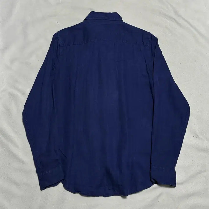 [BUNJANG] Polo Ralph Lauren Classic Fit Navy Linen Shirt / S 폴로랄프로렌 클래식핏 네이비 린넨 셔츠