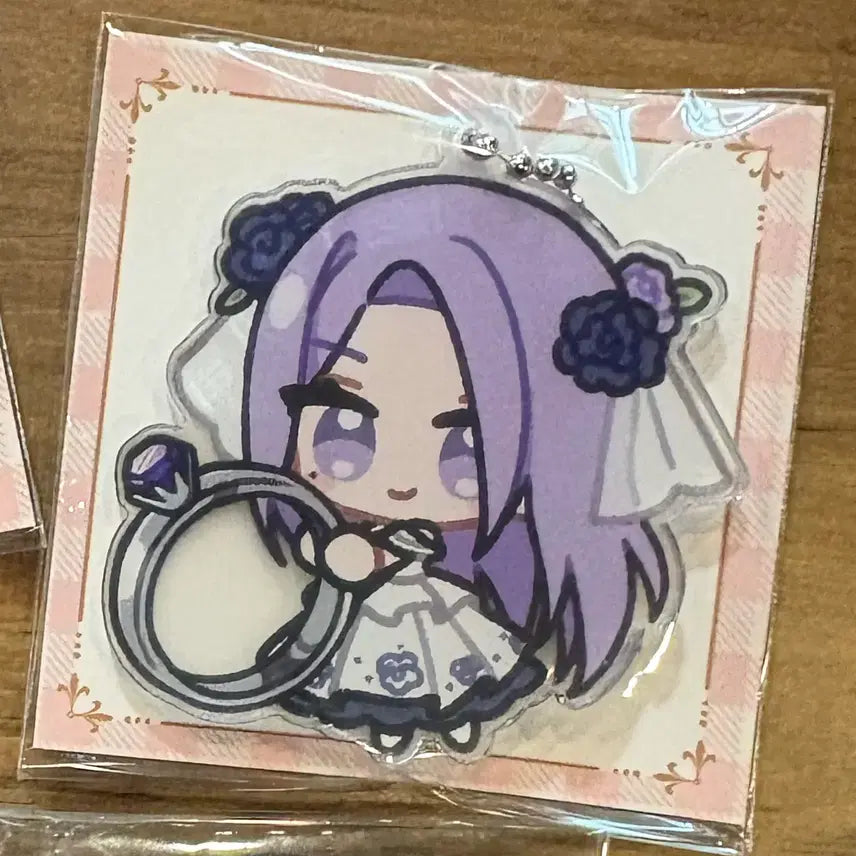 [BUNJANG] Eternal Return Lumina Wedding Laura Ring Acrylic Keyring / 이터널리턴 루미아웨딩홀 라우라 반지 아크릴키링