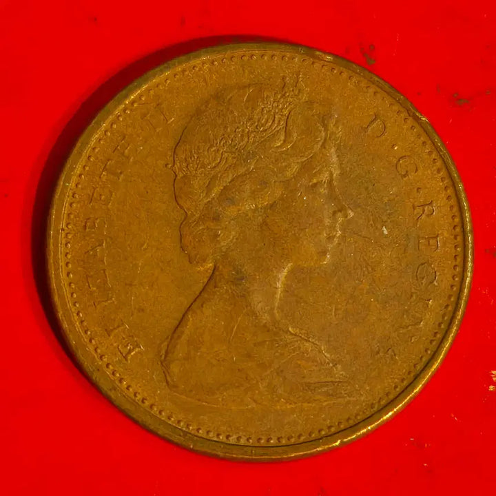 [BUNJANG] 1974 Canada 1 Cent Coin / 1974 캐나다 1센트 동전 M2349