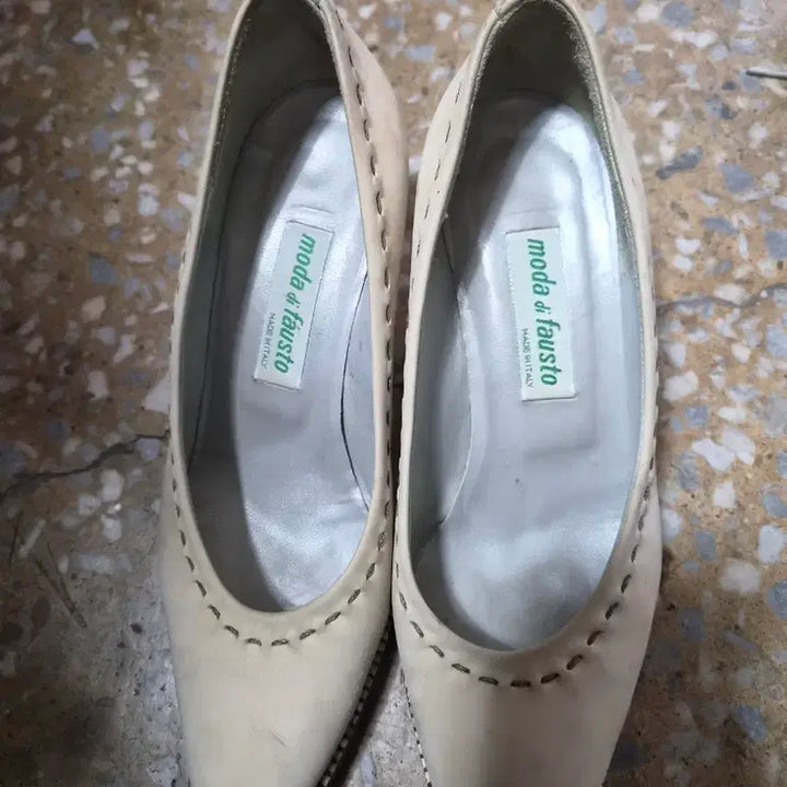 [BUNJANG] Moda di Faust Ivory Pumps / 모다 디 파우스트 아이보리 펌프스