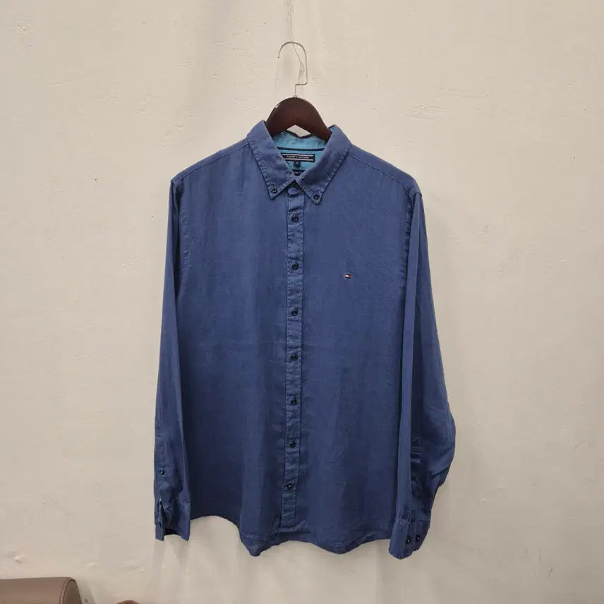 [BUNJANG] Tommy Hilfiger Linen Shirt XL / 타미힐피거 린넨 셔츠 XL