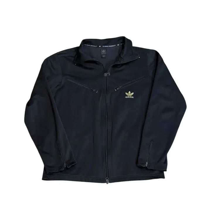 [BUNJANG] Adidas Old School Two-Way Track Top Black / 아디다스 올드스쿨 투웨이 트랙탑 블랙