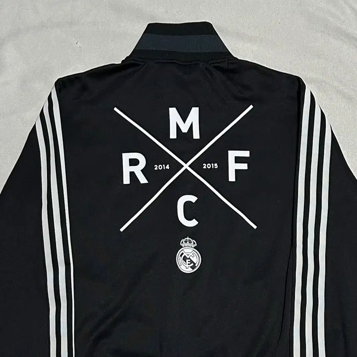 [BUNJANG] Adidas Real Madrid Black Track Top / 100 아디다스 레알마드리드 블랙 트랙탑
