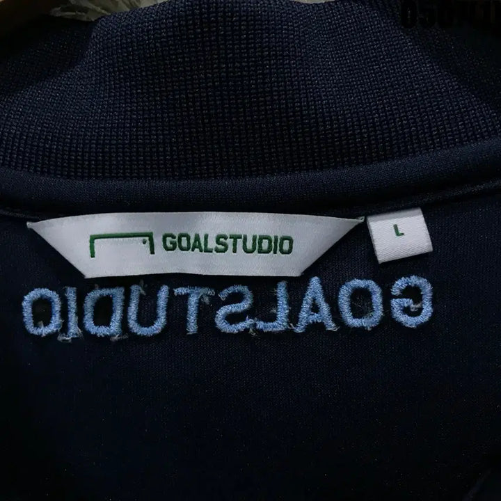 [BUNJANG] GOALSTUDIO Navy Short Sleeve Polo T-shirt L / GOALSTUDIO 골스튜디오 네이비 반팔 카라티 L
