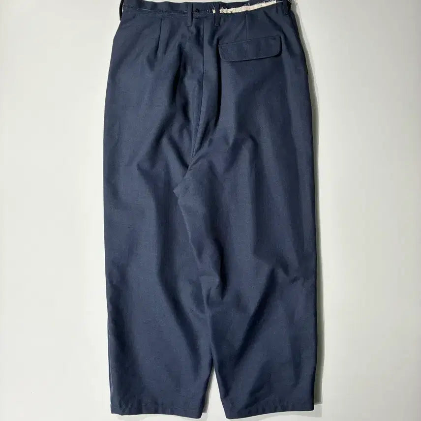 [BUNJANG] Camiell Fortgens XXL Suit Pants Blue Polyester Wool Blend M / 카미엘 포트젠스 XXL 수트 팬츠 블루 M사이즈