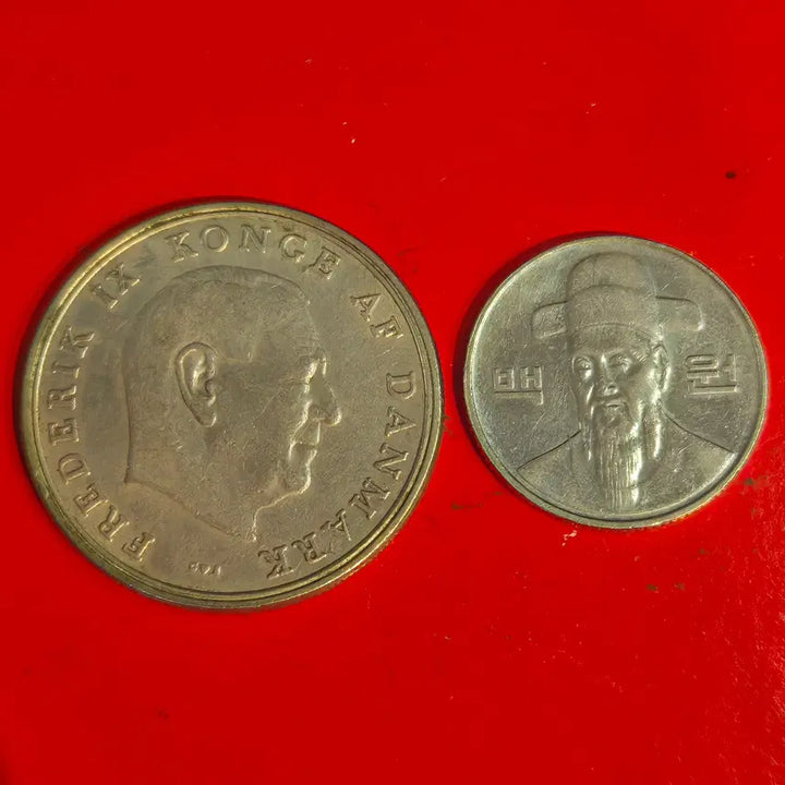 [BUNJANG] 1961 Denmark 5 Kroner Large Coin / (대형 동전) 1961 덴마크 5크로네 동전M2350
