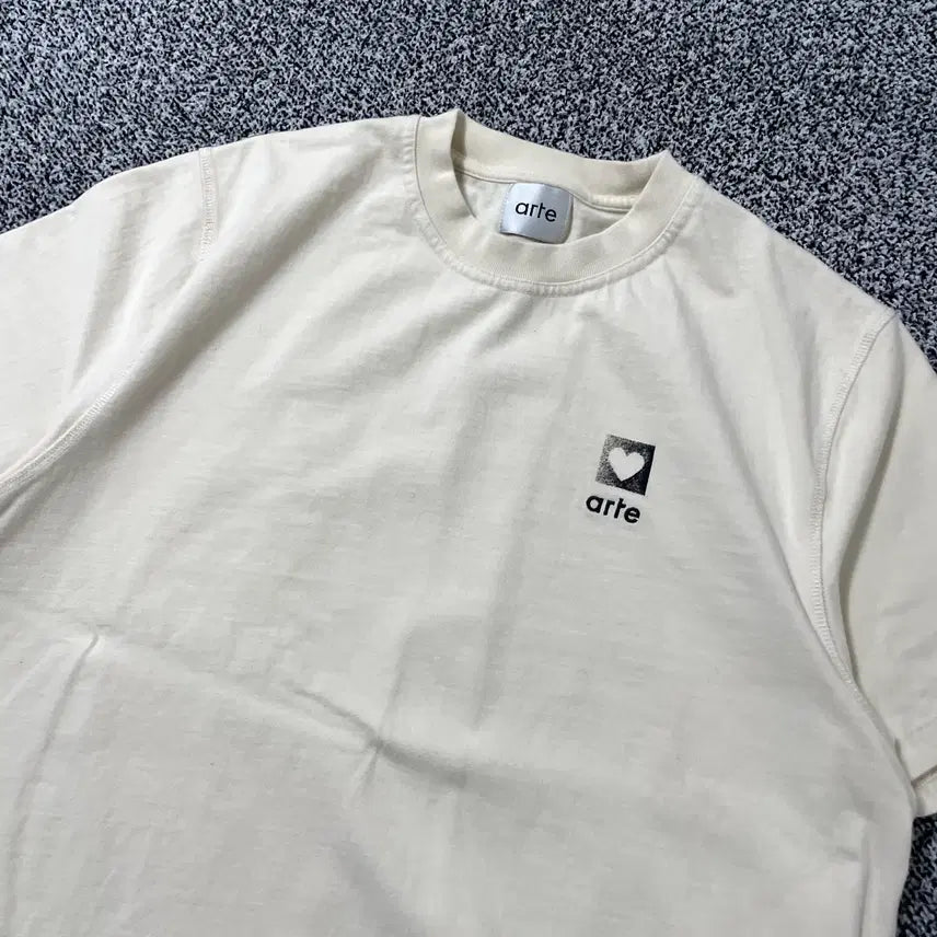 [BUNJANG] Arte Antwerp Vintage Cotton T-Shirt - Beige / 빈티지9. 아르떼 앤트워프 코튼 반팔 티셔츠 베이지