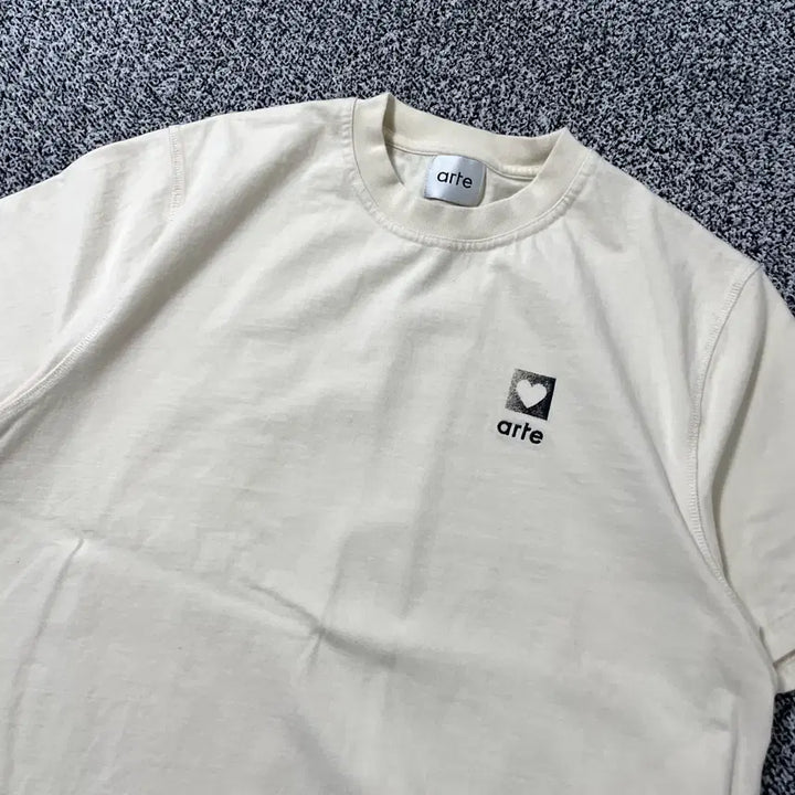 [BUNJANG] Arte Antwerp Vintage Cotton T-Shirt - Beige / 빈티지9. 아르떼 앤트워프 코튼 반팔 티셔츠 베이지