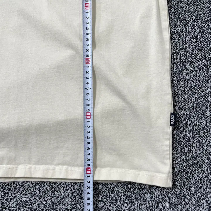 [BUNJANG] Arte Antwerp Vintage Cotton T-Shirt - Beige / 빈티지9. 아르떼 앤트워프 코튼 반팔 티셔츠 베이지