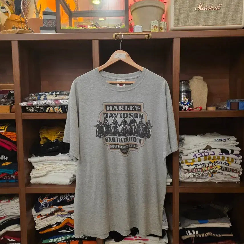 [BUNJANG] 2012 Harley-Davidson Brotherhood 45th Anniversary Graphic T-shirt / 2012 Harley-Davidson Brotherhood