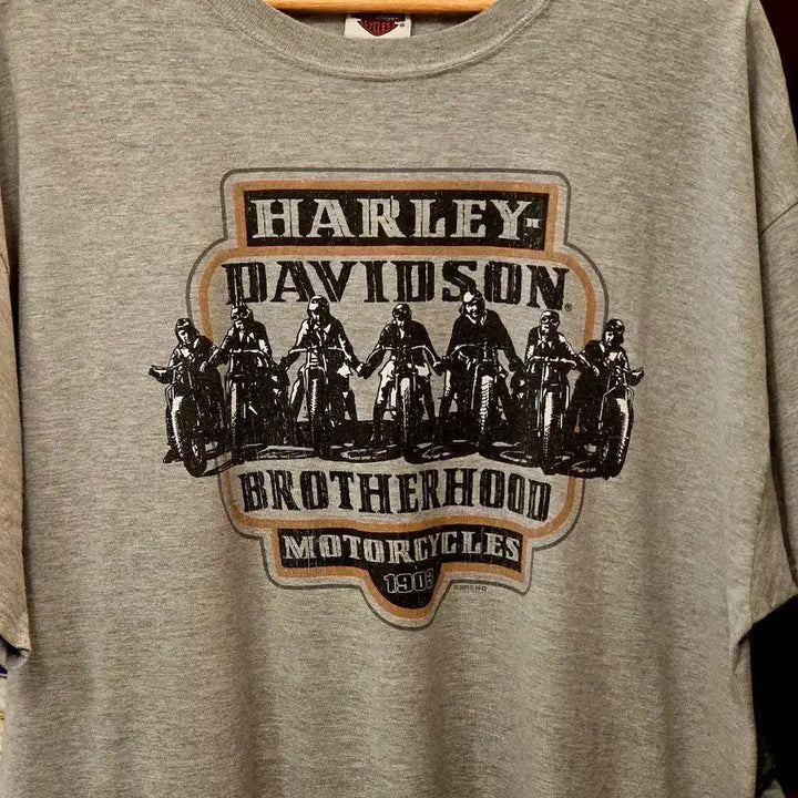 [BUNJANG] 2012 Harley-Davidson Brotherhood 45th Anniversary Graphic T-shirt / 2012 Harley-Davidson Brotherhood