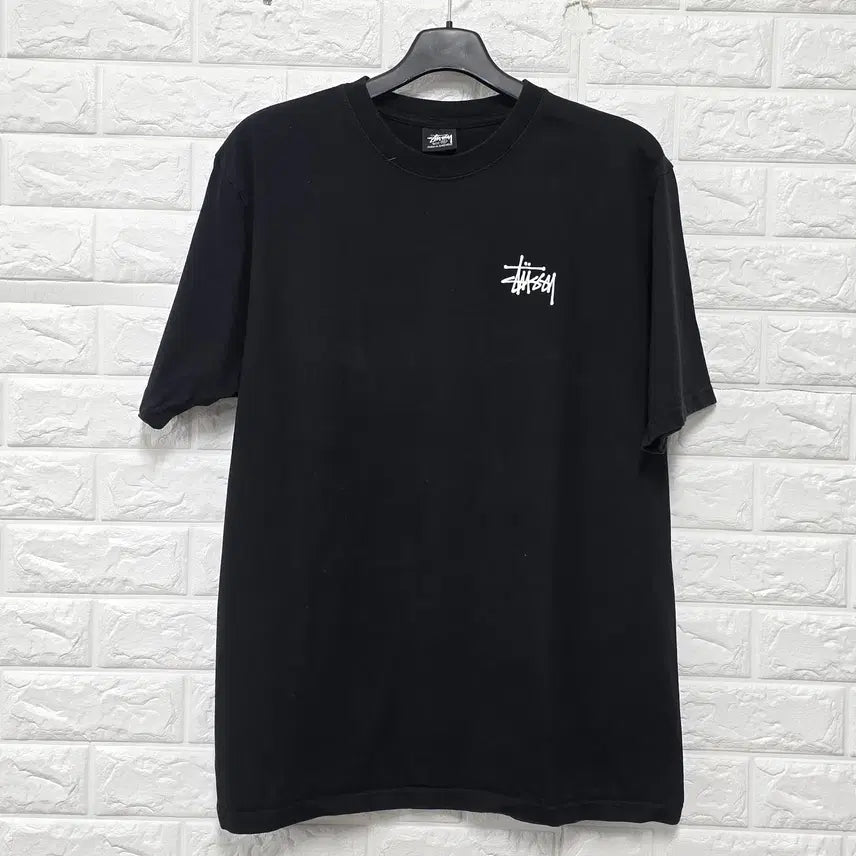 [BUNJANG] Stussy Black Big Logo Short Sleeve T-Shirt XL / XL 스투시 블랙 빅로고 반팔 티 D128