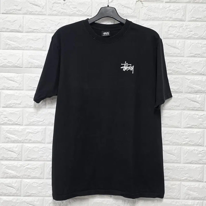[BUNJANG] Stussy Black Big Logo Short Sleeve T-Shirt XL / XL 스투시 블랙 빅로고 반팔 티 D128