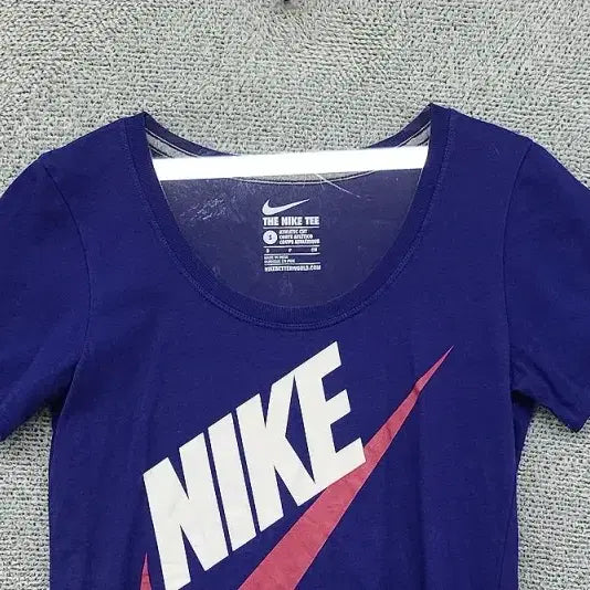 [BUNJANG] Nike Printing Navy T-Shirt - Size S / 나이키 프린팅 네이비 반팔티 S