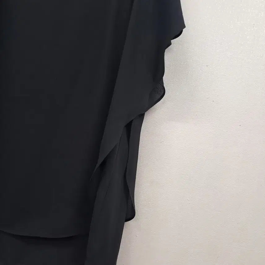 [BUNJANG] Chiffon Shirt Black Size L / MUST BE쉬폰 셔츠/구77