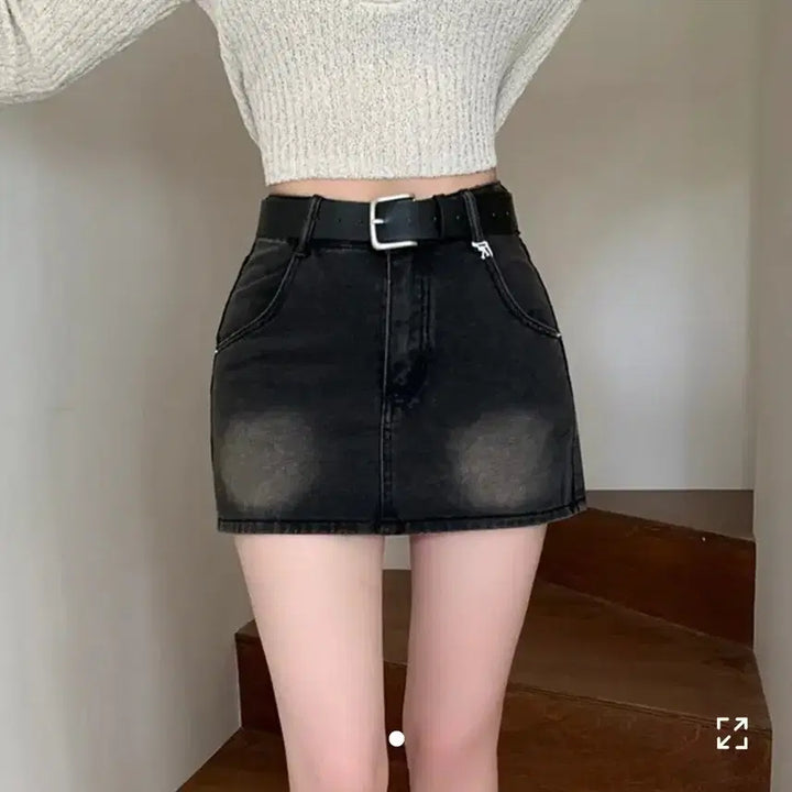 [BUNJANG] Bluefit Denim Skirt / 데님치마 팝니다