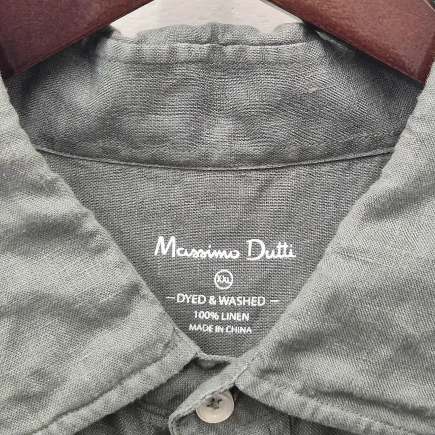 [BUNJANG] Massimo Dutti Linen Shirt XL / 마시모두띠 린넨 셔츠 XL