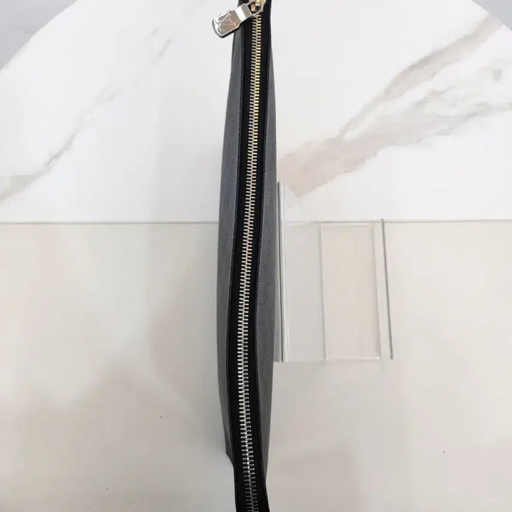 [BUNJANG] Louis Vuitton Damier Graphite Pochette Jour GM Clutch N64437 / 루이비통 다미에 그라파이트 포쉐트 주르 GM 클러치 N64437