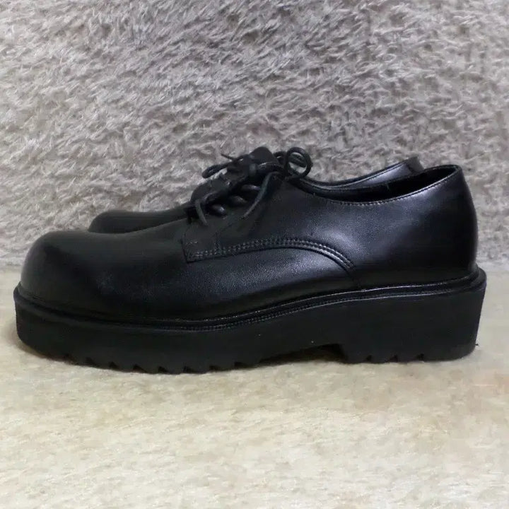 [BUNJANG] Firenze Atelier Derby Shoes Loafers Black / 후루룩구제 250 피렌체아뜨리에 더비슈즈 구두 로퍼 블랙 260507