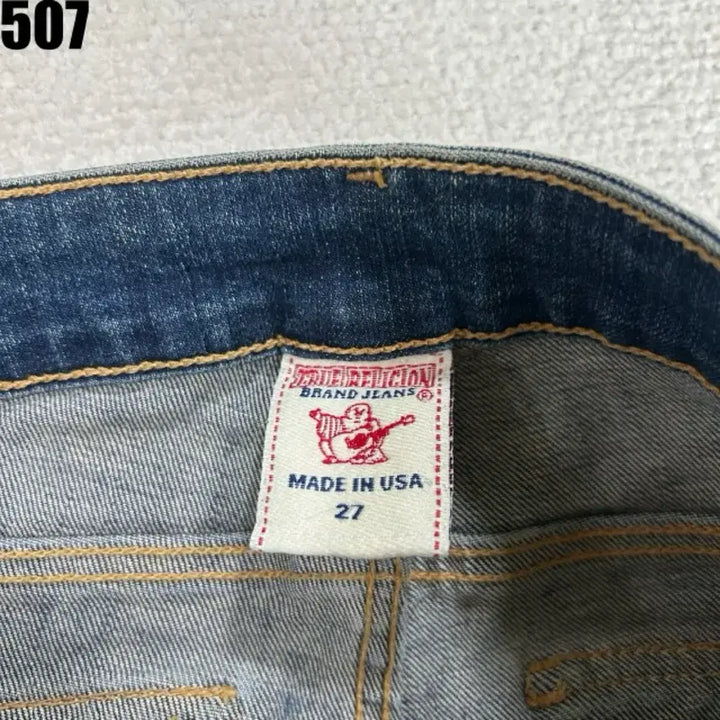 [BUNJANG] True Religion Bootcut Denim Jeans Size 27 / 트루릴리젼 부츠컷 데님 청바지 27