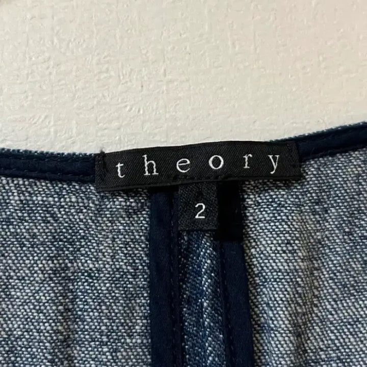 [BUNJANG] Theory Denim Sleeveless Dress Size 2 / 띠어리 데님 민소매 원피스 사이즈 2