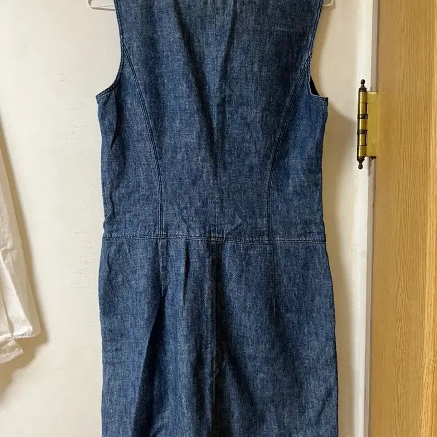 [BUNJANG] Theory Denim Sleeveless Dress Size 2 / 띠어리 데님 민소매 원피스 사이즈 2