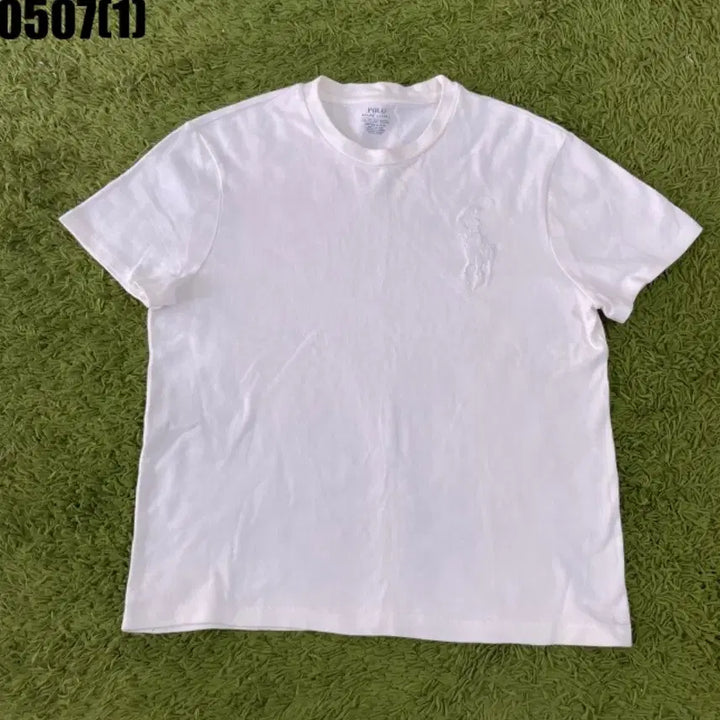[BUNJANG] Polo Ralph Lauren White T-Shirt / 폴로 랄프로렌 화이트 반팔티셔츠