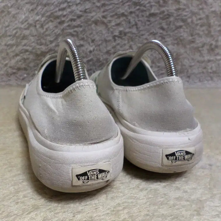 [BUNJANG] Vans Slip-On Check Sneakers Green / 후루룩구제 265 반스 슬립온 체크 운동화 스니커즈 그린 260507